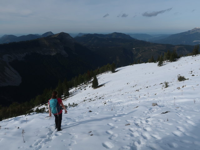 Sabine zwischen Hohem Zinken und Genneralm