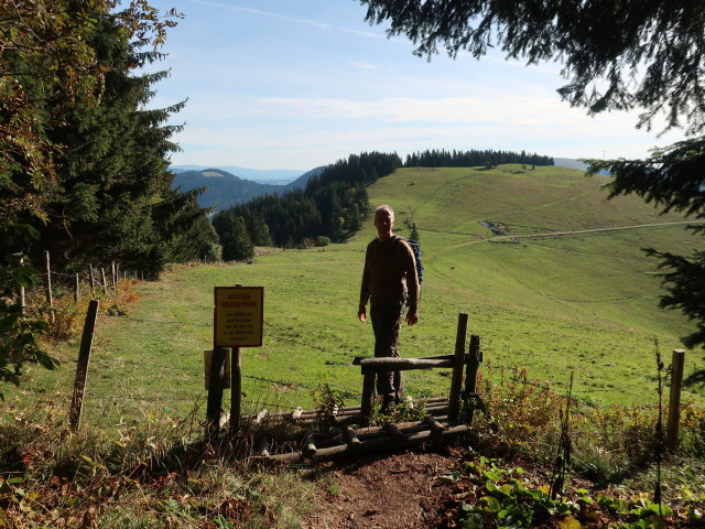 Frank zwischen Heulantsch und Grubbauerkogel