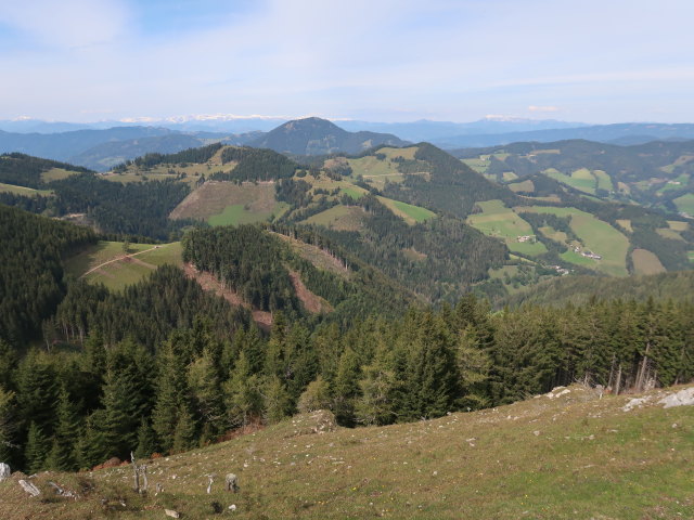 vom Plankogel Richtung Nordwesten