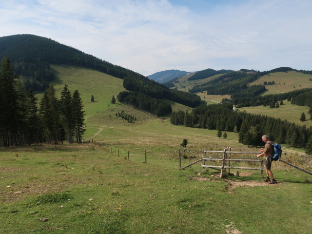 Frank zwischen Siebenk&ouml;gel und Schwoabauerkreuz