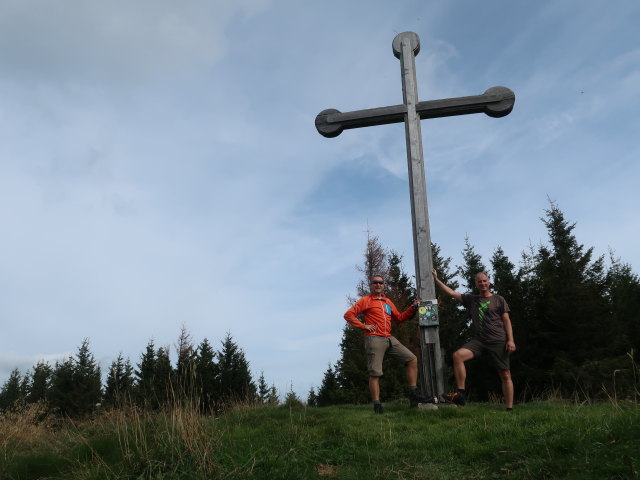 Ich und Frank am Osser, 1.548 m