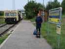 Sabine im Bahnhof Mistelbach Interspar