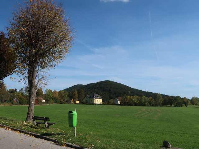 Eichberg von Grünbach am Schneeberg aus