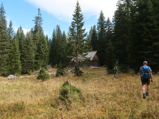 Ursa und Frank auf der Riegerinalm, 1.522 m