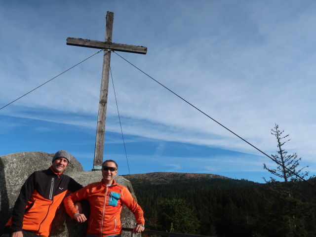 Frank und ich auf der Teufelsschüssel, 1.108 m