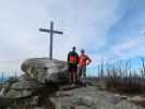 Frank und ich am Bayerischen Plöckenstein, 1.364 m