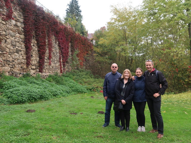 Roberto, Annamarie, Sabine und ich auf der Sommerpromenade