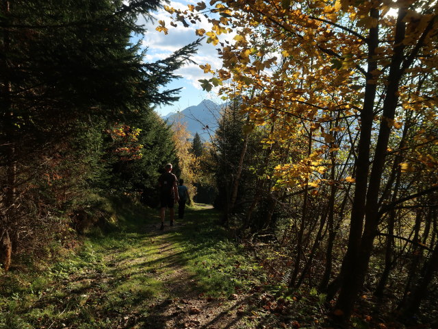 Frank und Sabine zwischen Obergründeck und Helmberggraben