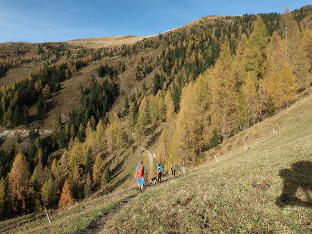 Georg und Sarah zwischen Weißalm und Grund