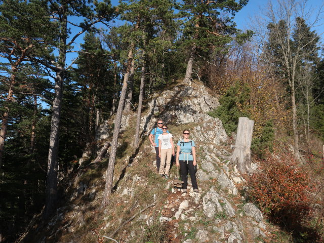 Thomas, Kathrin und Sabine zwischen Am Gelände und Hausstein