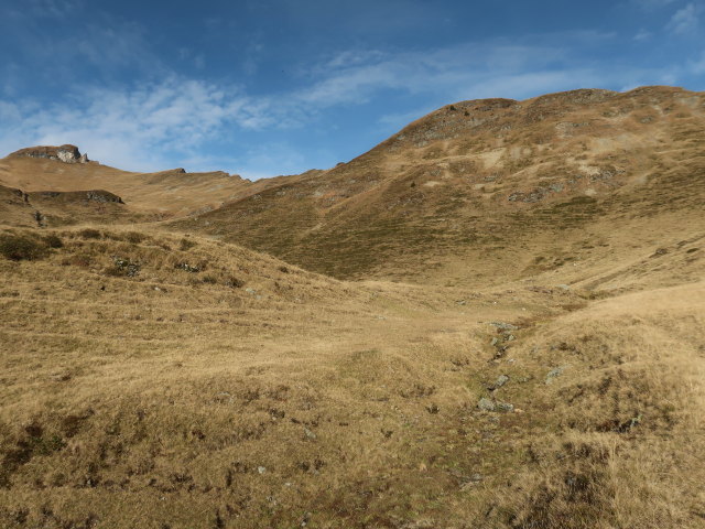 zwischen Oberer Zehetner-Hochalm und Schusterkogel (29. Okt.)