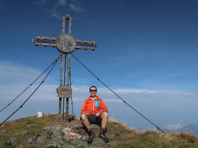 Ich am Geißstein, 2.363 m (29. Okt.)