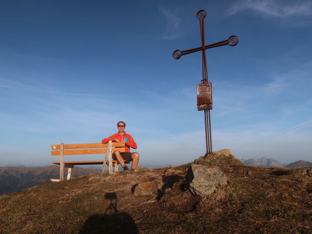 Ich am Saalkogel, 2.006 m (30. Okt.)