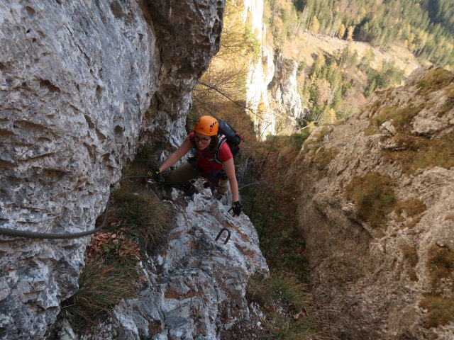 Tristans Kirchboden-Klettersteig: Hannelore am Kirchbogenk&ouml;pf'l