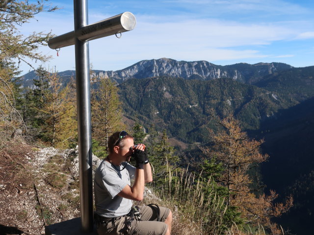 Ich auf den Spielmäuern, 1.360 m