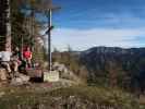 Ich, Manuel, und Hannelore auf den Spielmäuern, 1.360 m