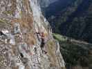 Olivers Mariazeller Klettersteig: Manuel im Gartl