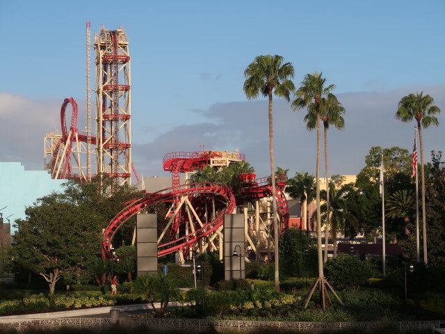 Hollywood Rip Ride Rockit in den Universal Studios Florida (5. Nov.)