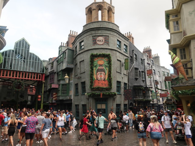 Diagon Alley in den Universal Studios Florida (5. Nov.)