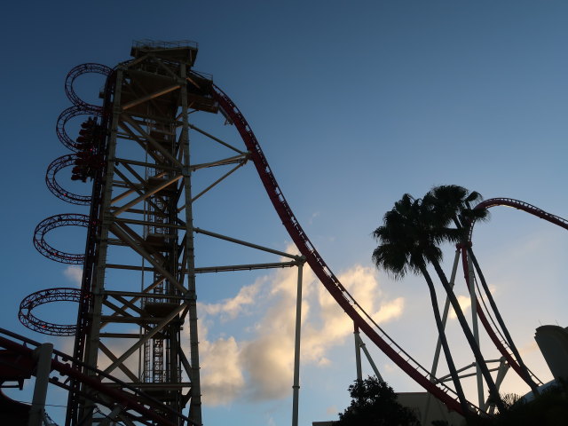Hollywood Rip Ride Rockit in den Universal Studios Florida (5. Nov.)
