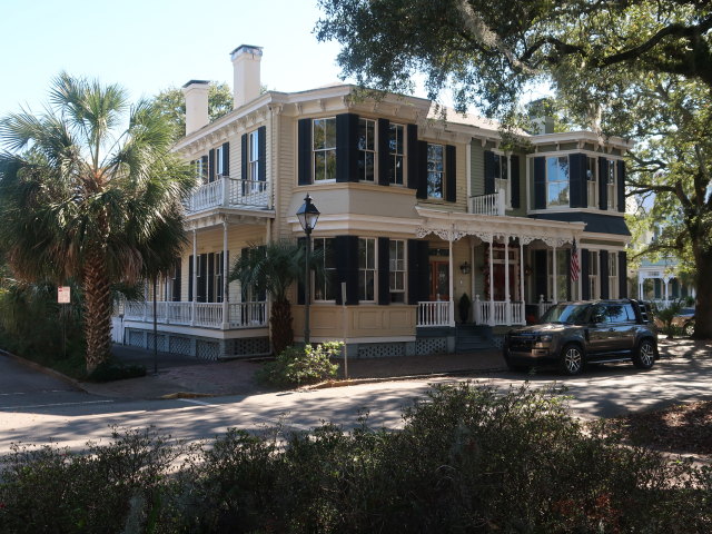 Habersham Street in Savannah (8. Nov.)