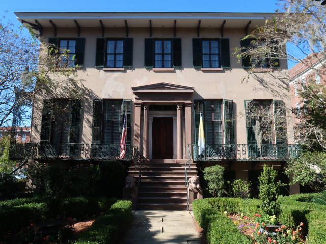 Andrew Low House in Savannah (8. Nov.)