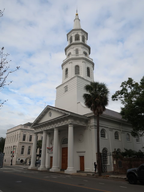 Saint Michael's Church in Charleston (9. Nov.)