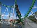 The Incredible Hulk Coaster in Universal's Islands of Adventure (4. Nov.)