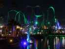 The Incredible Hulk Coaster in Universal's Islands of Adventure (4. Nov.)