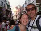 Sabine und ich in der Diagon Alley in den Universal Studios Florida (5. Nov.)