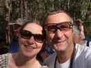 Sabine und ich im Okefenokee Swamp Park (7. Nov.)