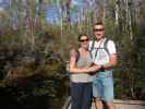 Sabine und ich im Okefenokee Swamp Park (7. Nov.)