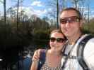 Sabine und ich im Okefenokee Swamp Park (7. Nov.)