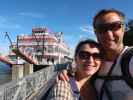 Sabine und ich beim Savannah River in Savannah (8. Nov.)