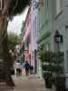 Rainbow Row in Charleston (9. Nov.)