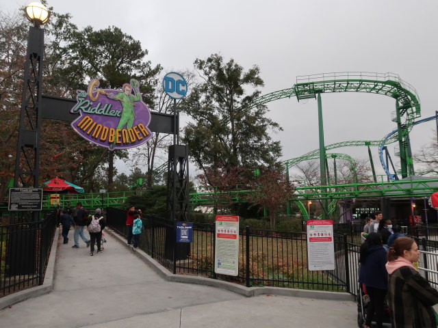 The Riddler Mindbender in Six Flags over Georgia (12. Nov.)