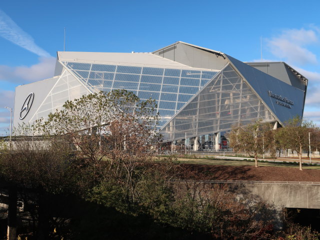 Mercedes-Benz Stadium in Atlanta (13. Nov.)