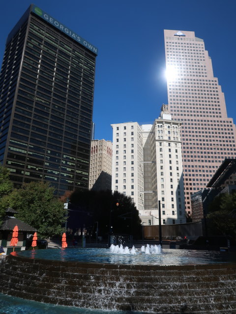 Woodruff Park in Atlanta (13. Nov.)