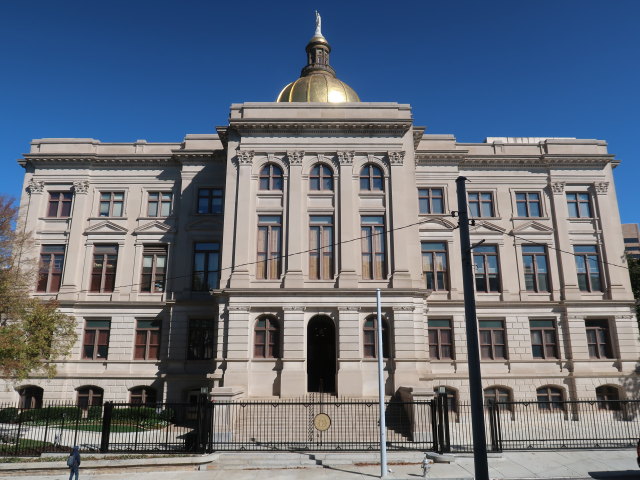 Georgia State Capitol in Atlanta (13. Nov.)