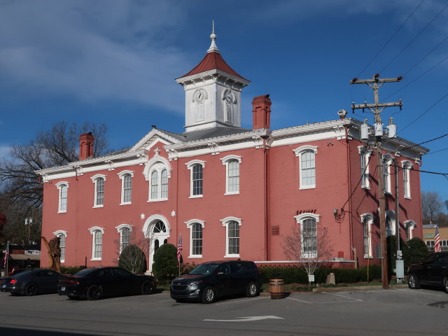 Moore County Courthouse in Lynchburg (14. Nov.)