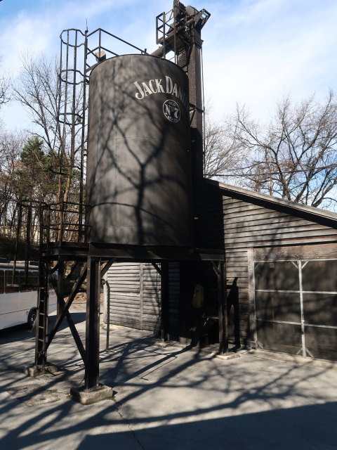 Jack Daniel's Distillery in Lynchburg (14. Nov.)