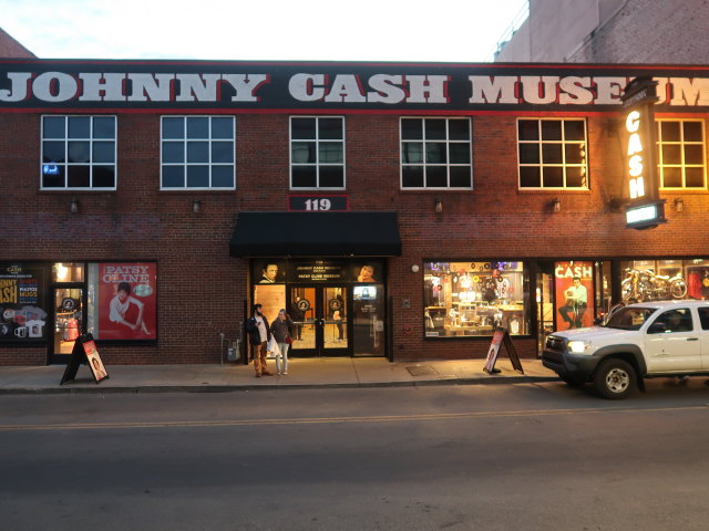 Johnny Cash Museum in Nashville (14. Nov.)