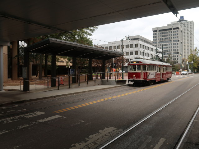 Main Street Line in der Convention Center in Memphis (15. Nov.)