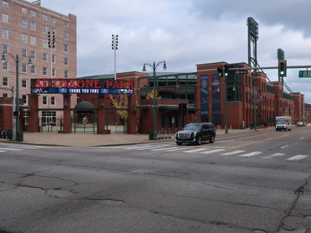 Autozone Park in Memphis (15. Nov.)