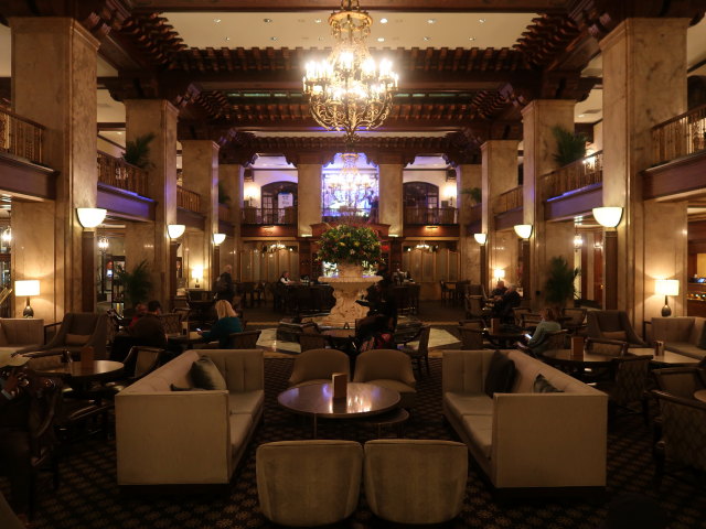 Peabody Hotel in Memphis (15. Nov.)