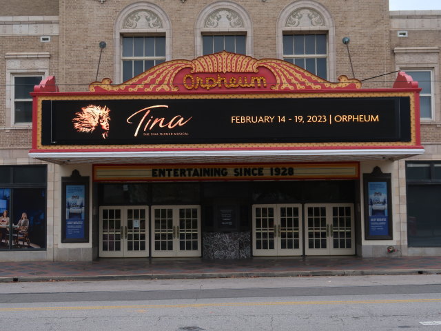 Orpheum Theatre in Memphis (15. Nov.)