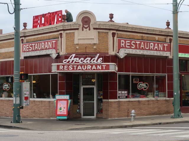 Arcade Restaurant in Memphis (15. Nov.)