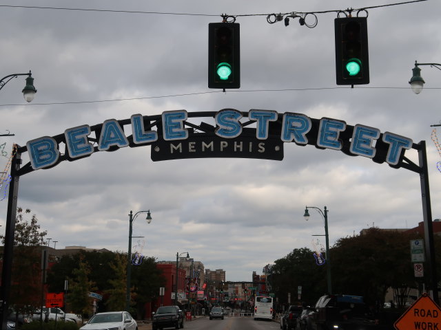 Beale Street in Memphis (15. Nov.)