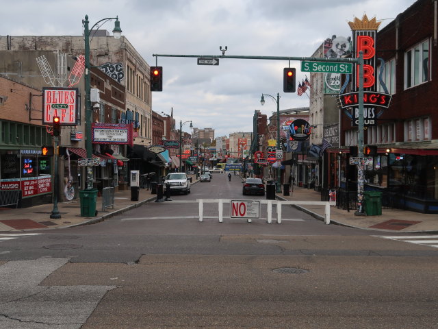 Beale Street in Memphis (15. Nov.)