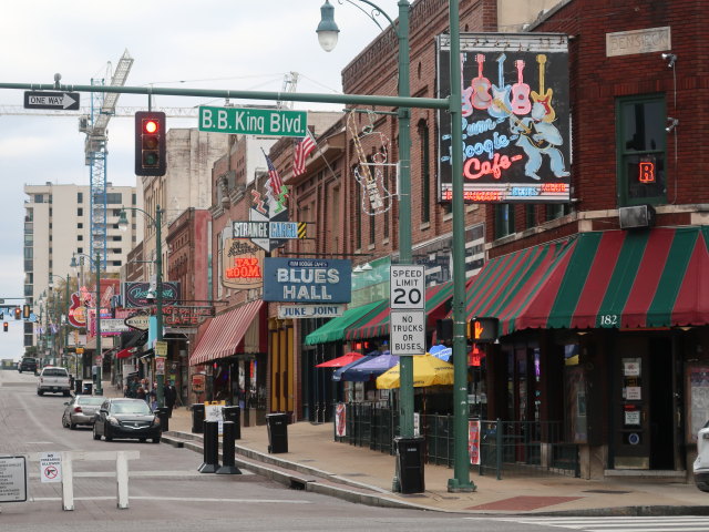 Beale Street in Memphis (15. Nov.)